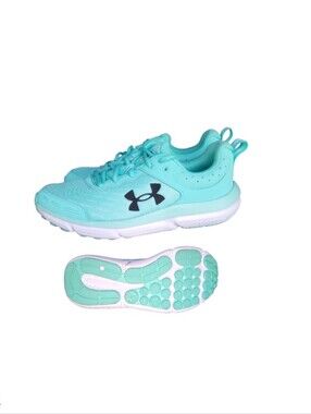 Under Armour Charged Assert 10 Athletic Run Tennis Shoe Sneaker Green Women 10